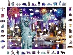 Puidust pusle Öine New York 2in1