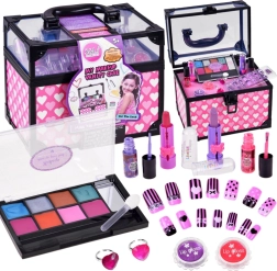 Laste kosmeetikakohver meigitarvikutega kõige pisematele