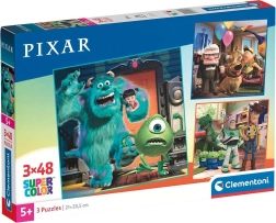 Clementoni pusle Disney Pixar 3×48 tükki