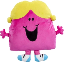 Plüüsist padi LITTLE MISS CHATTERBOX – suur pehme kaisukaaslane