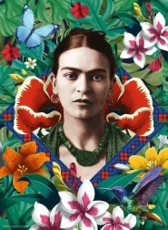 Pusle RAVENSBURGER Frida Kahlo: Õitsev fantaasia 500 tükki