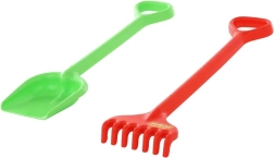 Kids’ sand shovel with rake