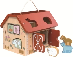 Loomadega talu kujuline sorteerimismaja 2Kids Toys