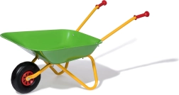 Metal Garden Wheelbarrow Rolly Toys – Green