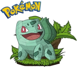 3D pusle Pokémon Bulbasaur firmalt 4D Puzzle