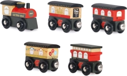 Le Toy Vani puidust rong Royal Express vagunitega