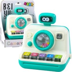 Interaktiivne fotoaparaat Klaver Kõristi Tuled Helid Valge Roheline