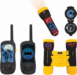 Seiklussari BATMAN raadiotelefoni(de), taskulambi ja binokliga
