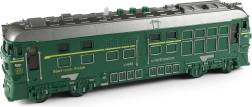Roheline helide, valguse ja projektoriga vedur