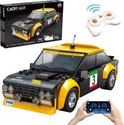 CaDA RC ehituskomplekt FIAT ABARTH 131 võidusõiduauto, 216 osa, topeltrežiim