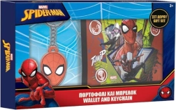 Laste rahakott koos Spider-Mani võtmehoidjaga