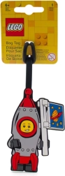 Lego luggage tag – rocket