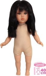 Realistic doll Llorens Greta 40 cm with soft body