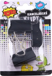 Kontoriklambrid 41 mm, komplekt 3 tk