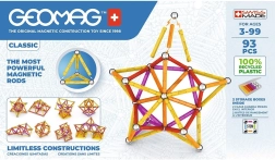 Magnetiline ehituskomplekt Classic Recycled 93 osaga – oranž