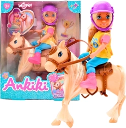 Woopie Royal nukk-ratsaniku ja hobuse komplekt