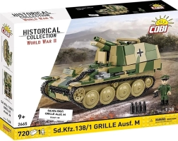 Ehituskomplekt COBI Sturmpanzer 38(t) Grille Ausf. M 1:28, 720 detaili