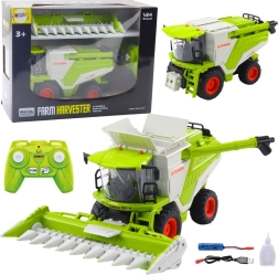 RC kombain 2in1 maisiadapteriga, LED, helide ja suitsuefektiga 2.4 GHz