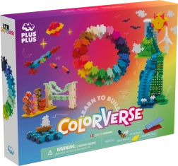 Plus-Plus Learn to Build Rainbow Super Set