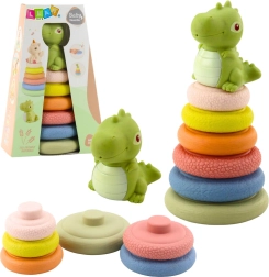 Pehme ökoloogiline sensoorsete elementidega püramiid dinosaurusiga