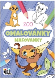 A5 Coloring Book Zoo JIRI MODELS
