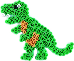 Dinosaurusekujuline alus triigitavatele pärlitele 5 mm