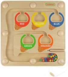 MASTERKIDZi magnetiline värvisorteerimise labürint