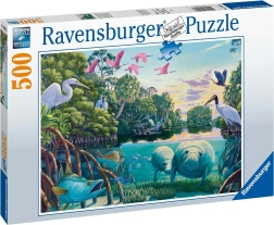 Ravensburgeri pusle „Okamžiky s kapustňáky” 500 tükki