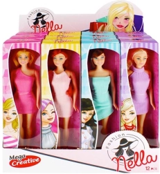 Doll in Colorful Dress