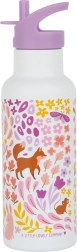 Roostevabast terasest joogipudel Lilleaed 500 ml