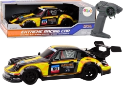 RC-auto 1:16 kummiratastega driftimiseks – kollane