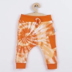 Baby cotton sweatpants NICOL Tomi – orange