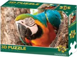 3D pusle papagoi, 100 tükki
