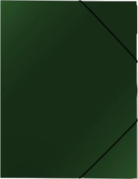 A4 kummipaelaga map, roheline, PP 350 µm