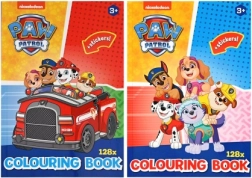 Paw Patrol Coloring Book A4 with Stickers