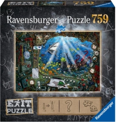 Ravensburger Puzzle EXIT: Allveelaev 759 tk