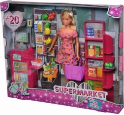 Steffi Love nukk supermarketis
