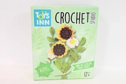Heegeldamiskomplekt Crochet Studio – päevalilled