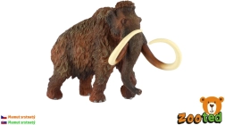 Karvane mammut – realistlik plastfiguur 18 cm
