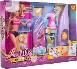 Doll Olga on Vacation with Accessories