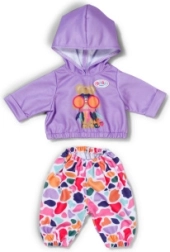 Baby born kapuutsiga riietus komplekt nukkudele 43 cm