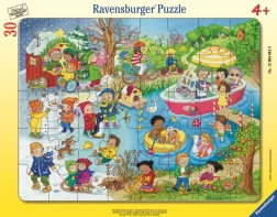 Ravensburger pusle Neli aastaaega vee ääres 30 tükki
