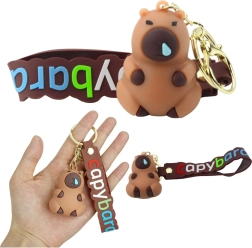 Kabiibara võtmehoidja karabiini ja rõngaga