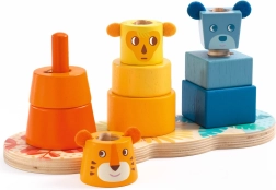 DJECO laste värviline virnastustorn