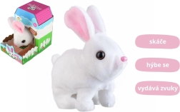 Pehmijänes BEN TEDDIESilt – hüppav ja rääkiv mänguasi