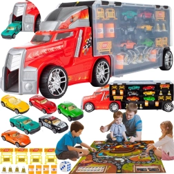 Veok väikeste autodega, 23-osaline komplekt