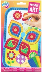 Loominguline mosaiigikomplekt värvide järgi – metallik A5, liblika motiiv