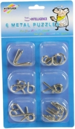 Metal Puzzles – Set of 6