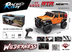 Kaugjuhitav auto WILDERNESS RTR 1:10 oranž