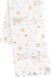 Flanellist laste mähkimisrätt trükiga New Baby Circus